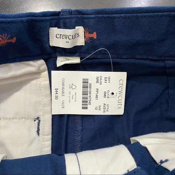 Crewcuts Boys Shorts 🦞 🦞 🦞 Size 12 Shorts